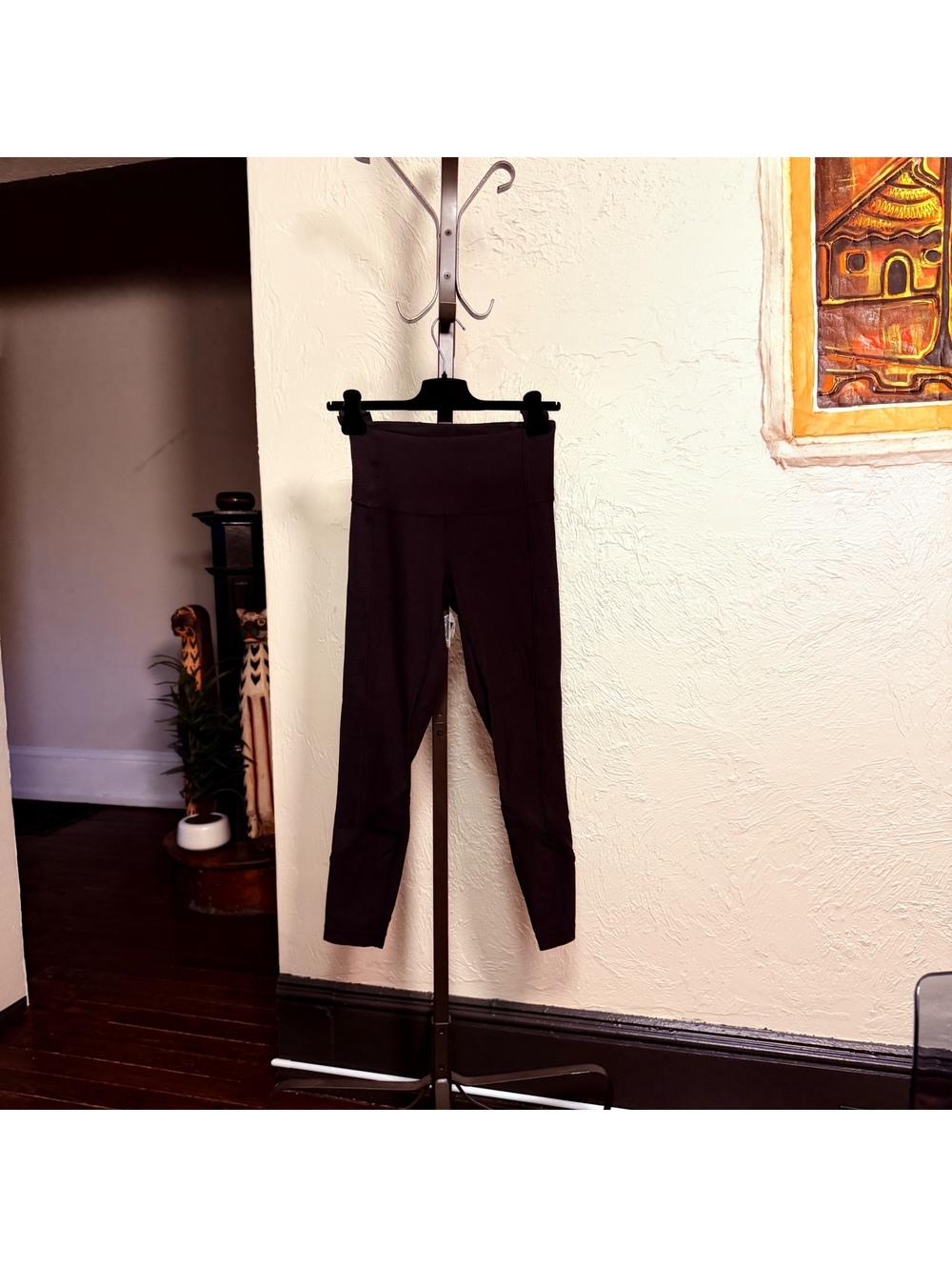Lululemon Black High-Rise Ribbed Leggings Size 6